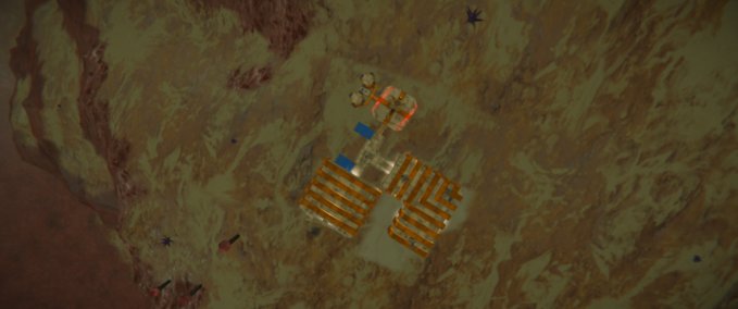 Blueprint NIA Hostile Planet Op Base Space Engineers mod