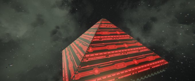 Blueprint Great Pyramid Space Engineers mod