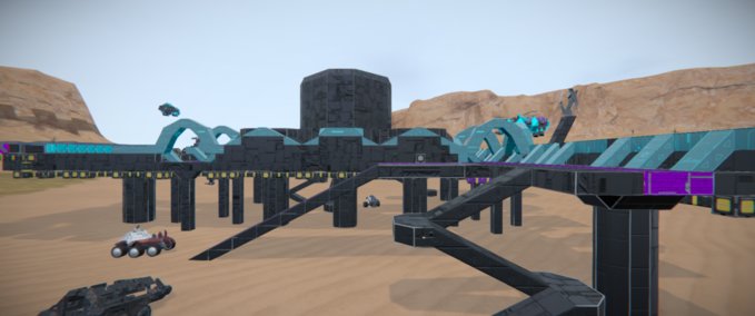 Blueprint HEL  MarsEasyStation Space Engineers mod