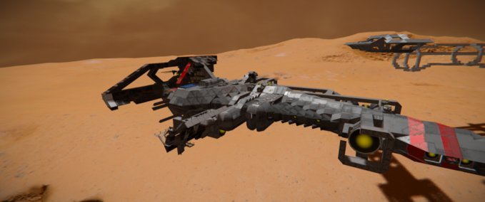 Blueprint Scavenger ship Space Engineers mod