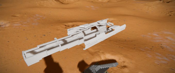 Blueprint Dreadnought prototype frame Space Engineers mod