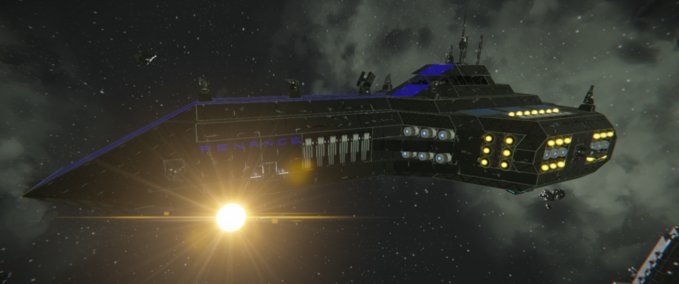 Blueprint GMF Penance-class Cruiser Space Engineers mod