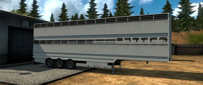 Trailer Viehtransporter [1.39.x] Eurotruck Simulator mod