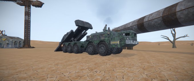 Blueprint Chernobog M-870 Space Engineers mod