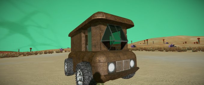 Blueprint 1963 Jeep fleetvan Space Engineers mod