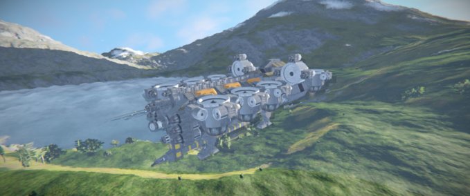 Blueprint LCC-3 Freighter_V2_Atmosphare Space Engineers mod