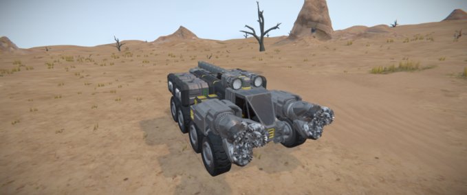Blueprint T27.Oli (Driller Rover) Space Engineers mod