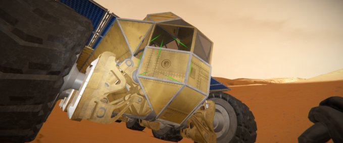 Blueprint Mars survival rover mars camo Space Engineers mod