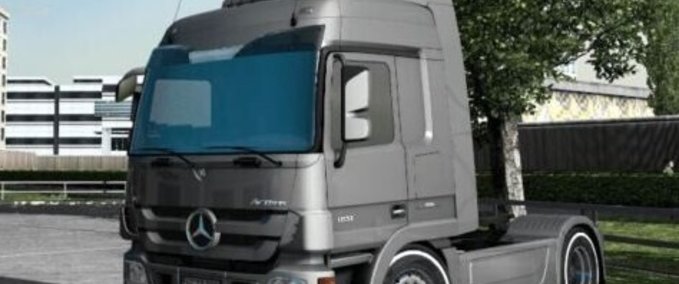 Trucks Mercedes Actros MP3 Low Deck Chassis 1.39.x Eurotruck Simulator mod