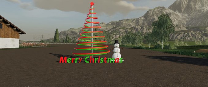 Objekte Christmas Pack Landwirtschafts Simulator mod
