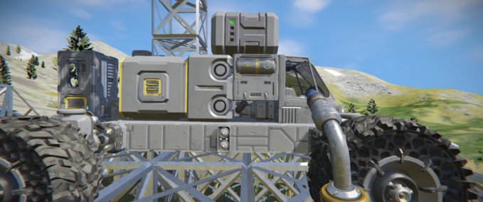 Blueprint Biz Rover Alpha Space Engineers mod