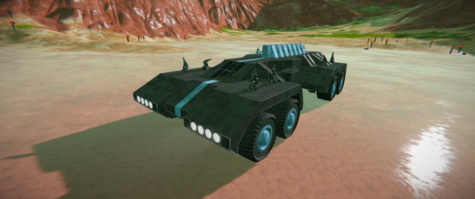 Blueprint R.E.T technologies Nemisis class Rover Space Engineers mod