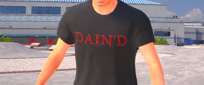 Gear DAIN'D Tee Skater XL mod