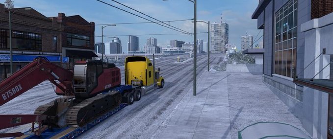 Mods PROMODS CANADA FROSTY PATCH  American Truck Simulator mod