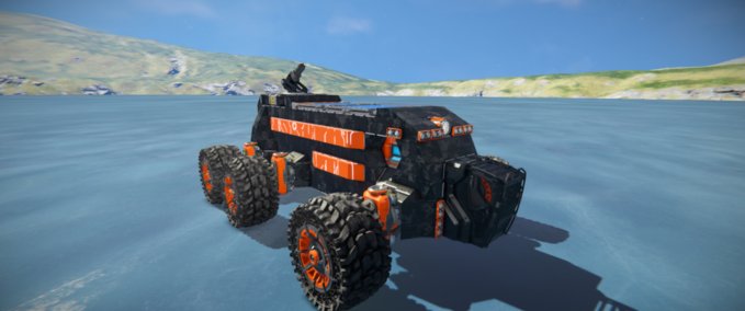 Blueprint BLACK BETTY Space Engineers mod