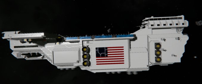 Blueprint USS Freedom Space Engineers mod