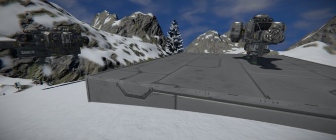 Blueprint Foguete Space Engineers mod