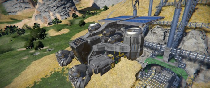 Blueprint First atmo miner Space Engineers mod