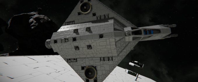Blueprint Ufo Class Fighter Space Engineers mod