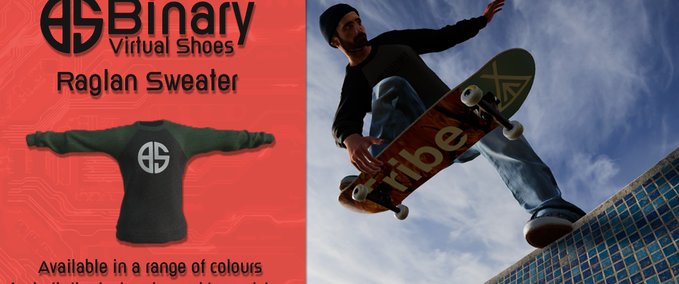 Gear Binary - Raglan Sweater Skater XL mod