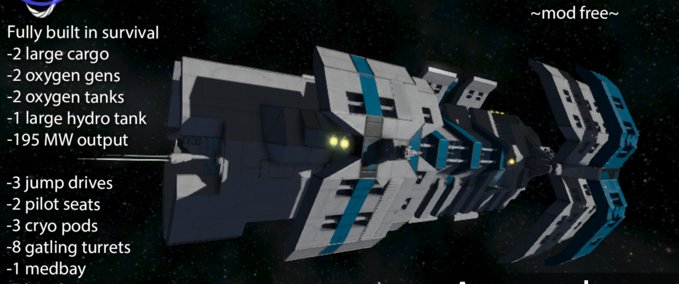 Blueprint Argentdawn Space Engineers mod