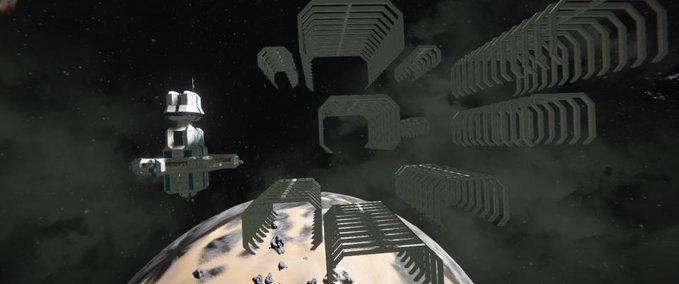 World BWI Space Dry Docks Space Engineers mod