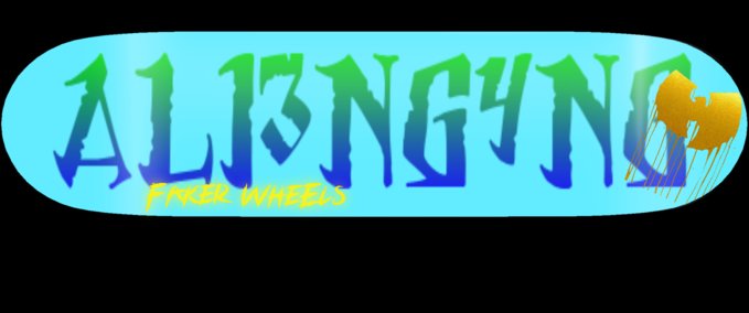 Other Ali3ng4ng deck and shirt Skater XL mod