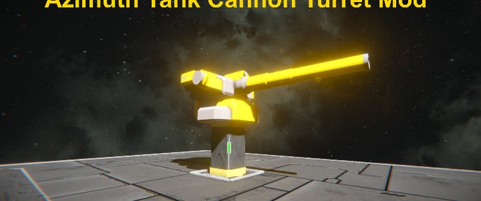 Other Azimuth Tank Cannon Turret Space Engineers mod