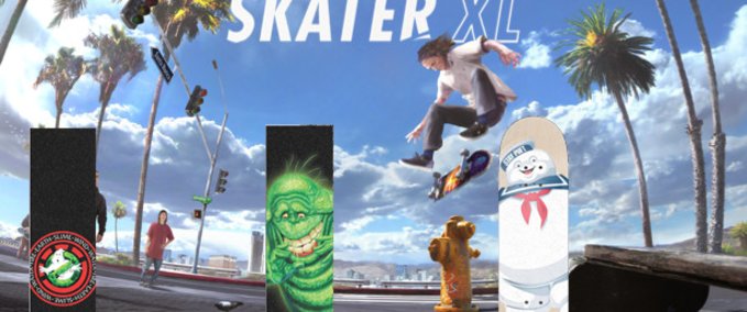 Real Brand Element X Ghostbusters Griptape Skater XL mod