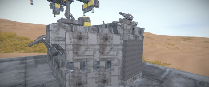 Blueprint Lifter Grand Bastion Space Engineers mod