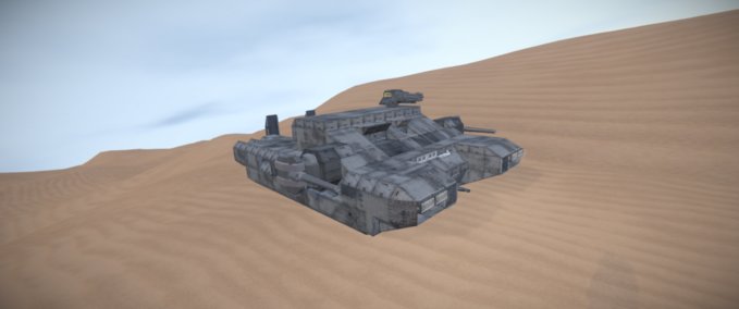 Blueprint TX-225 GAVW OCCUPIER COMBAT ASSAULT TANK Space Engineers mod