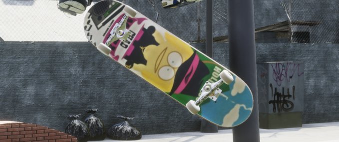 Gear Shorty's SouthPark Series Skater XL mod