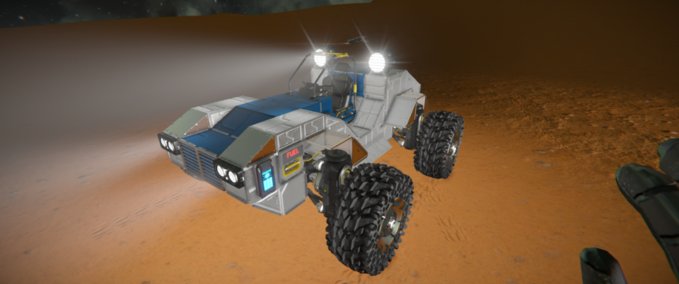 Blueprint dunne buggy Space Engineers mod