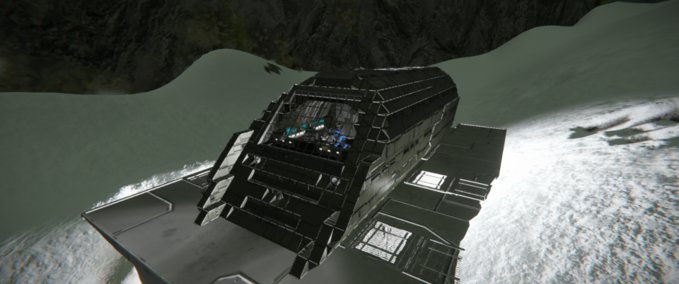 Blueprint StarGate Puddle Jumper Hydro Space Engineers mod