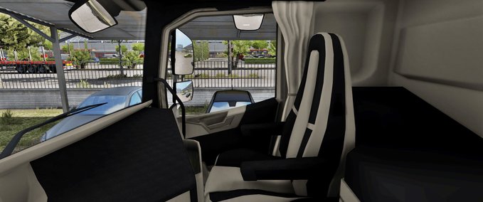 Trucks Volvo FH16 2012 Beige – Dunkelgraues Interieur [1.39.x] Eurotruck Simulator mod
