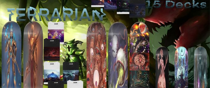 Other The Terrarian Skater XL mod