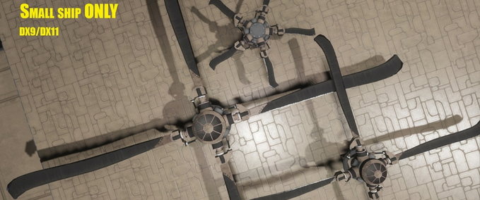 Uncategorized Skyblade Helicopter &amp; Plane Propellers Space Engineers mod