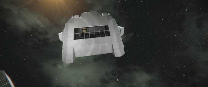 Blueprint Puddle jumper #1.0 Space Engineers mod