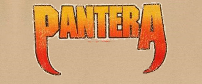 Gear Pantera band merch Skater XL mod