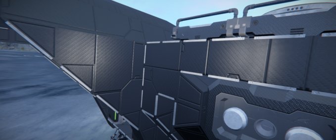 Blueprint Valkyrie dropship Space Engineers mod