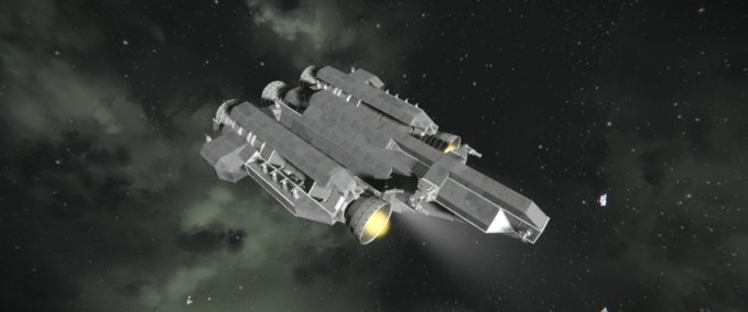 Blueprint Type 1 Light Corvette Space Engineers mod