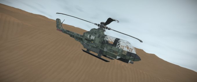 Blueprint Bell AH-1 Cobra Space Engineers mod