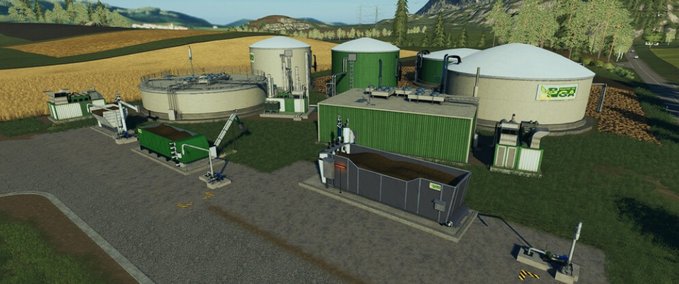 Gebäude Modular BGA System Landwirtschafts Simulator mod