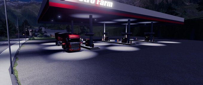 Objekte Petro Farm Gas Station Landwirtschafts Simulator mod
