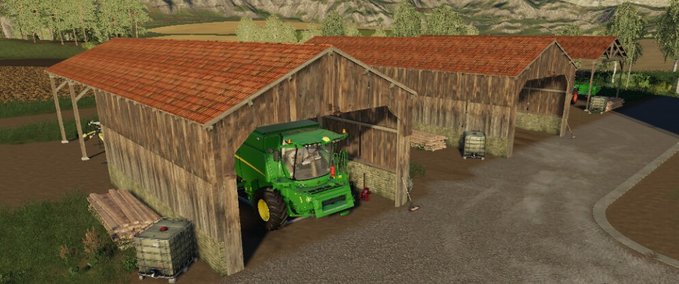 Gebäude Old Wooden Shed Landwirtschafts Simulator mod