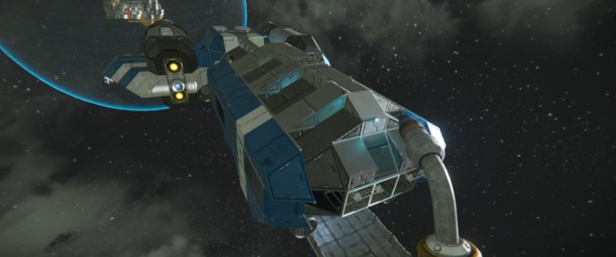 Blueprint Blue Ambassador Explorer_mk2 Space Engineers mod
