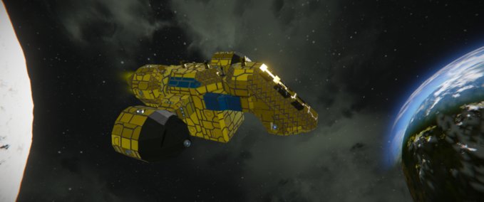 Blueprint Serenity Firefly 1.0 Space Engineers mod