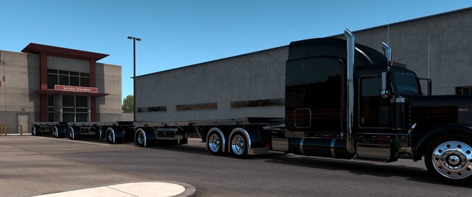 Trailer WESCO HAY CUSTOM ANHÄNGER [1.39.X] American Truck Simulator mod