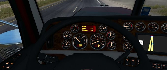 Trucks Peterbilt 389 Dashboard Computer [1.39.x] American Truck Simulator mod