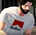 White Marlboro T-Shirt Mod Thumbnail